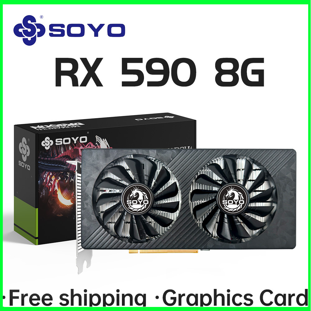 Rtx 3070 8Gb Graphics Card - SOYO AMD RX 590 8 GB