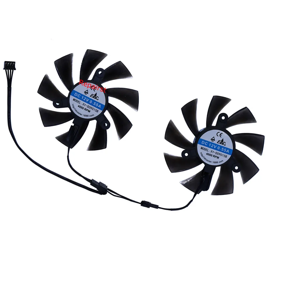 2 teile/satz, Grafikkarten lüf – Rx 580 8Gb 2048Sp Gpu Bewertung und Preis