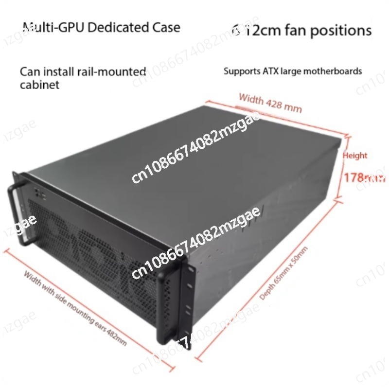 4U Multi-Grafikkarten-Gehäuse  – 8 Gpu 4U Server Chassis Bewertung und Preis